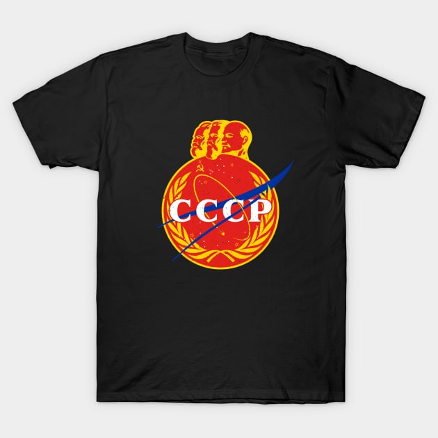 CCCP / NASA T-Shirt by Roufxis